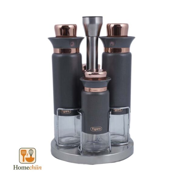 ست آبلیمو گردان گرد طوسی فیگارو figaro