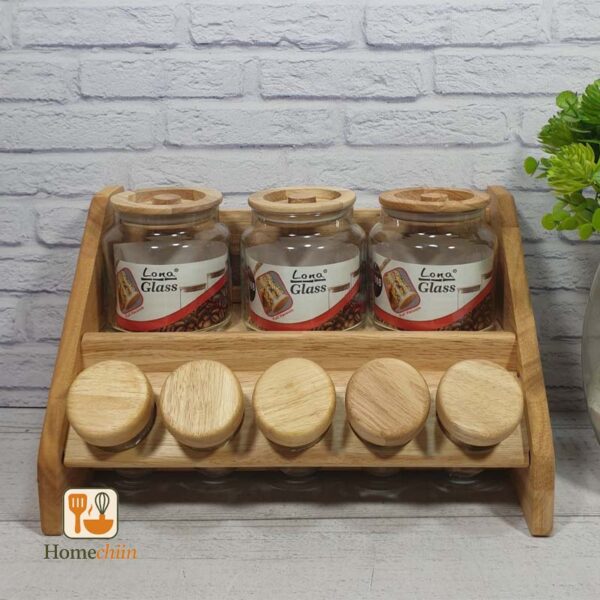 ست پاسماوری و ادویه چوبی لونا lona wood